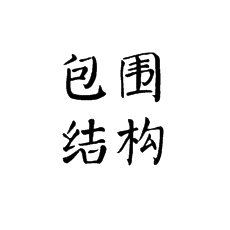 【書法培訓(xùn)加盟】包圍結(jié)構(gòu)的行楷字怎么寫