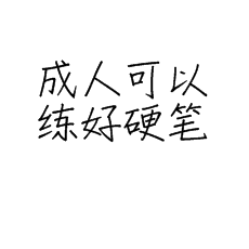 書法培訓(xùn)中成年人怎么練好硬筆字